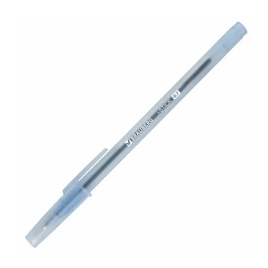Ручка шариковая BRAUBERG I-Stick, СИНЯЯ, пишущий узел 0,7мм, линия письма 0,35мм, 143442, фото 3