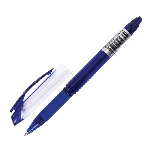Ручка стираемая гелевая с грипом BRAUBERG &quot;R-Erase&quot;, СИНЯЯ, корпус синий, 0,7мм, линия 0,35 мм,14333, GP203, фото 2