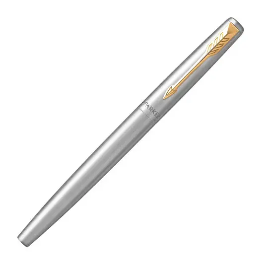 Набор PARKER &quot;Jotter Stainless Steel GT&quot;: шариковая ручка синяя и перьевая ручка, 2093257, фото 4