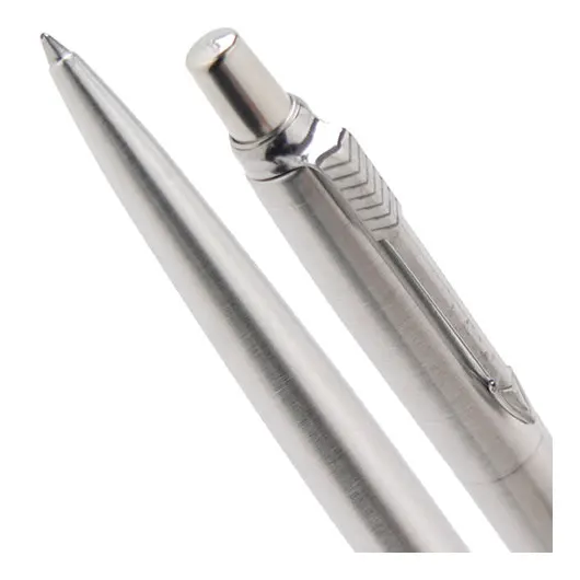 Набор PARKER &quot;Jotter Stainless Steel CT&quot;: шариковая ручка синяя и механический карандаш, 2093256, фото 6