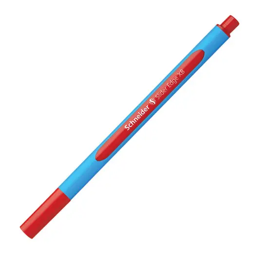Ручка шариковая SCHNEIDER  &quot;Slider Edge XB&quot;, КРАСНАЯ, трехгранная, узел 1,4 мм, линия письма 0,7 мм, 152202, фото 2