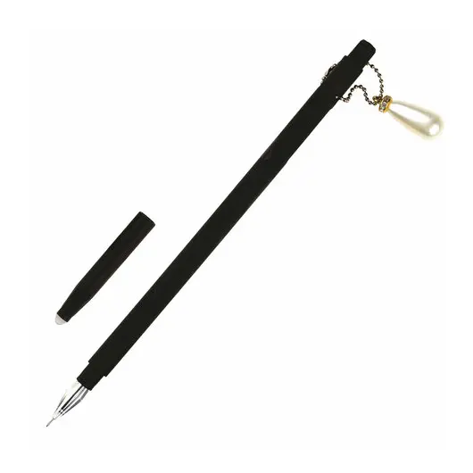 Ручка с подвеской гелевая CENTRUM &quot;Pendant&quot;, СИНЯЯ, корпус черный, узел 0,7мм, дисплей, 80752, фото 2