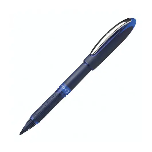 Ручка-роллер SCHNEIDER &quot;One Business&quot;, СИНЯЯ, корпус темно-синий, узел 0,8 мм, линия письма 0,6 мм, 183003, фото 3
