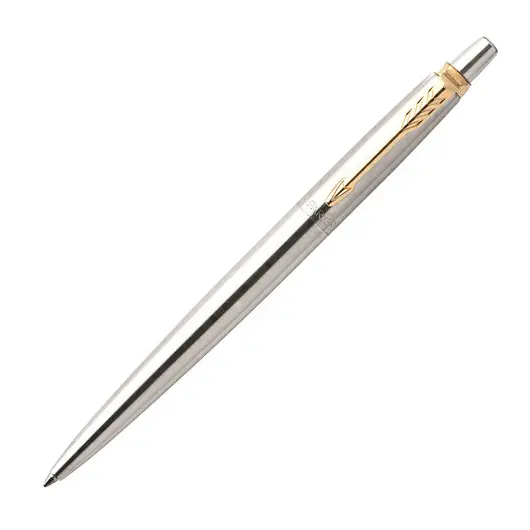 Набор PARKER &quot;Jotter Stainless Steel GT&quot;: шариковая ручка синяя и перьевая ручка, 2093257, фото 3