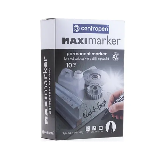 Маркер для промышленной маркировки CENTROPEN MAXI MARKER, ЧЕРНЫЙ, 2-4 мм, 8936/1Ч, фото 3