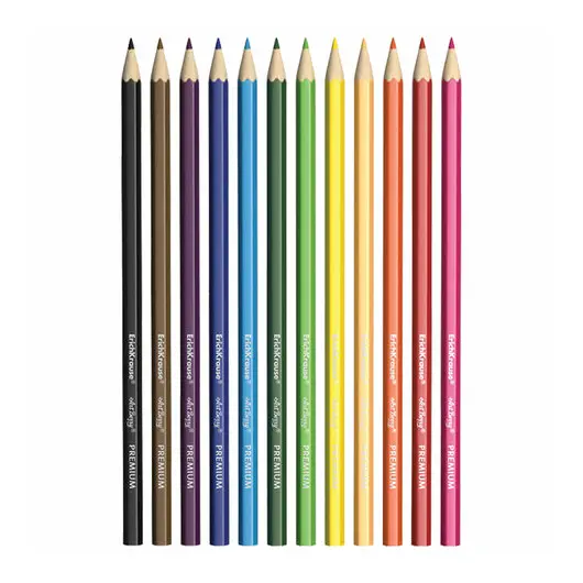 Карандаши цветные ERICH KRAUSE &quot;Artberry&quot; Premium, 12 цветов, шестигранные, заточенные, европодвес, 32482, фото 2