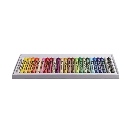 Пастель масляная художественная PENTEL &quot;Oil Pastels&quot;, 25 цветов, круглое сечение, картонная упаковка, PHN4-25, фото 2