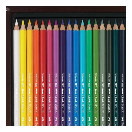 Карандаши цветные акварельные художественные FABER-CASTELL &quot;Albrecht Durer&quot;, 72 цвета, деревянный ящик, 117572, фото 6