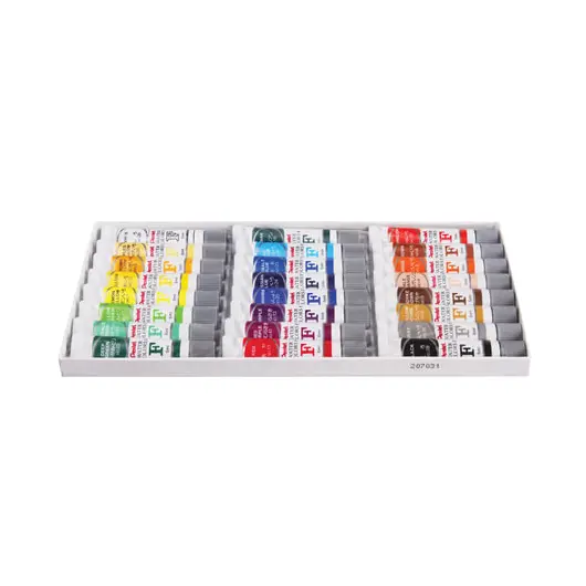 Краски акварельные художественные PENTEL &quot;Water Colours&quot;, НАБОР 24 цвета, туба 5 мл, картонная упаковка, WFRS-24, фото 2