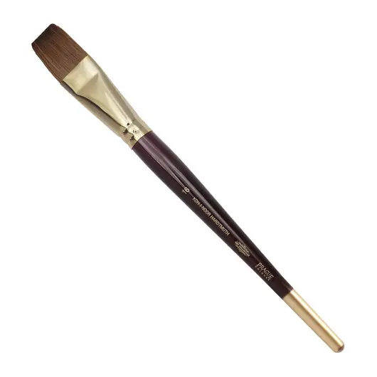 Кисть художественная KOH-I-NOOR колонок, плоская, №16, короткая ручка, блистер, 9936016010BL, фото 1