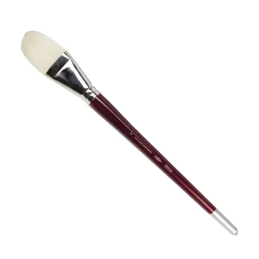 Кисть художественная KOH-I-NOOR щетина, плоская, №18, длинная ручка, блистер, 9936018013BL, фото 1