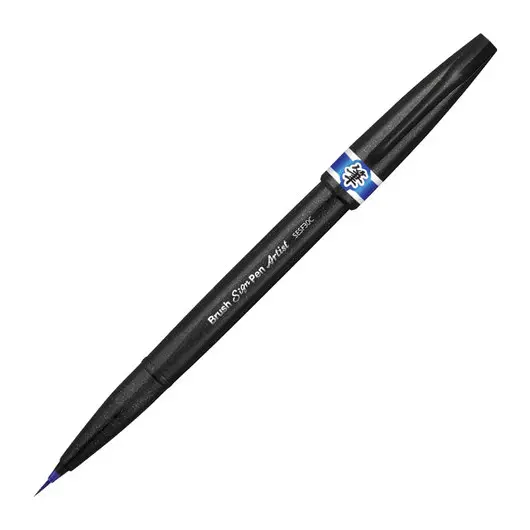 Ручка-кисть PENTEL &quot;Brush Sign Pen Artist&quot;, линия письма 0,5-5 мм, синяя, SESF30C-C, фото 1
