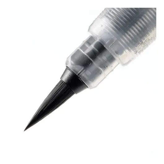 Кисть художественная PENTEL &quot;Brush Pen&quot;, картридж, блистер, XFP5M, фото 2