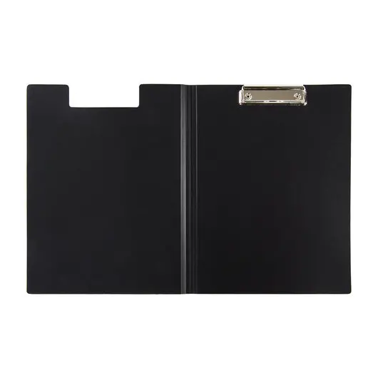 Папка-планшет BRAUBERG &quot;Стандарт&quot;, А4 (310х230 мм), с прижимом и крышкой, пластик, черная, 0,9 мм, 221646, фото 3