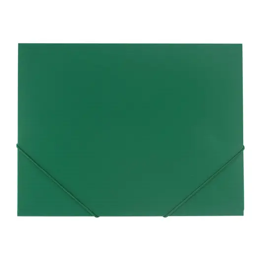 Папка на резинках BRAUBERG &quot;Contract&quot;, зеленая, до 300 листов, 0,5 мм, бизнес-класс, 221799, фото 2