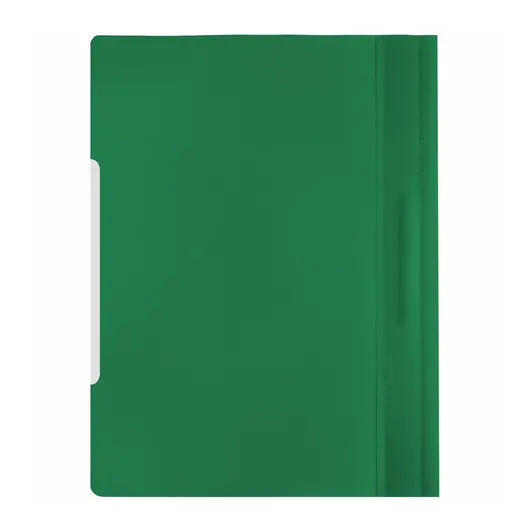 Скоросшиватель пластиковый DURABLE , А4, 150/180 мкм, зеленый, 2573-05, фото 3