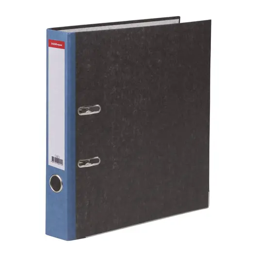 Папка-регистратор ERICH KRAUSE, с мраморным покрытием, &quot;содержание&quot;, 50 мм, синий корешок, 414, фото 1