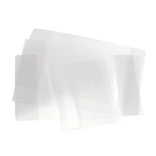 Обложка ПВХ для тетради и дневника, 110 мкм, 212х350 мм, прозрачная, 15.14, фото 1