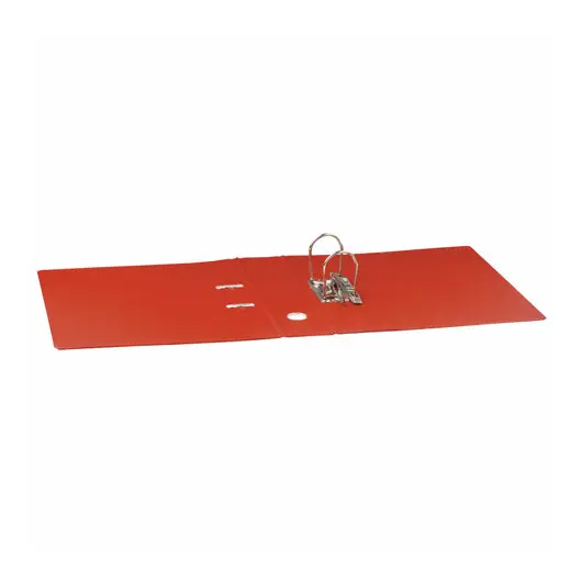 Папка-регистратор BRAUBERG с двухсторонним покрытием из ПВХ, 70 мм, красная, 222652, фото 4