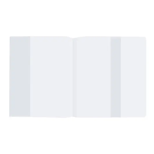 Обложка ПП для учебника STAFF/ПИФАГОР универсальная, прозрачная, 70 мкм, 230х450 мм, 225184, фото 1