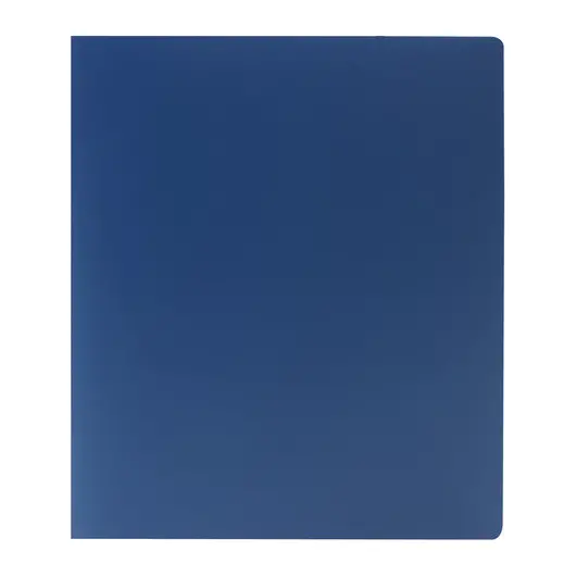 Папка на 2 кольцах STAFF, 40 мм, синяя, до 300 листов, 0,5 мм, 225720, фото 2