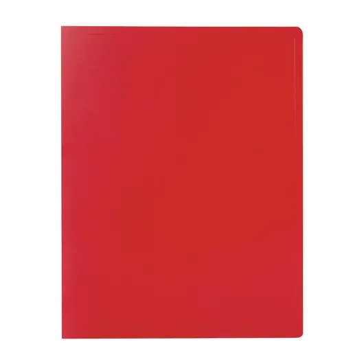 Папка 10 вкладышей STAFF, красная, 0,5 мм, 225690, фото 2