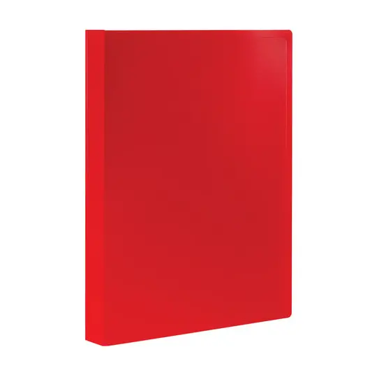 Папка 30 вкладышей STAFF, красная, 0,5 мм, 225698, фото 1