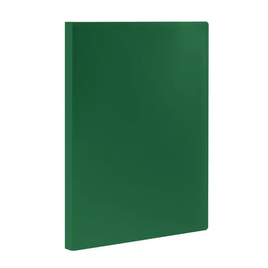 Папка 10 вкладышей STAFF, зеленая, 0,5 мм, 225691, фото 1
