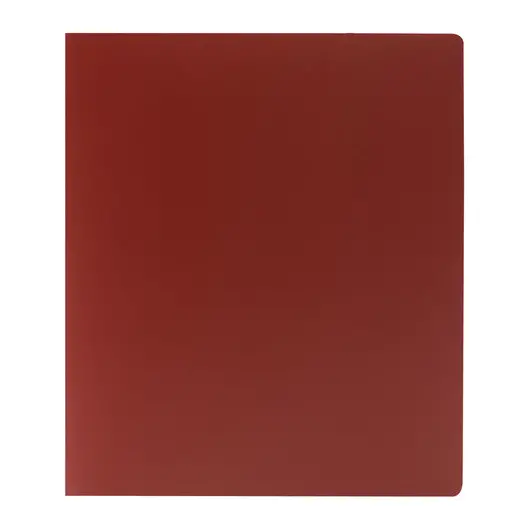 Папка на 2 кольцах STAFF, 40 мм, красная, до 300 листов, 0,5 мм, 225722, фото 2