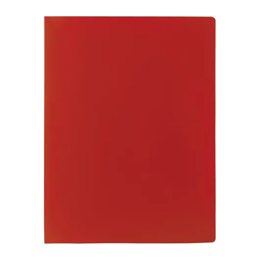 Папка на 2 кольцах STAFF, 21 мм, красная, до 170 листов, 0,5 мм, 225718, фото 2