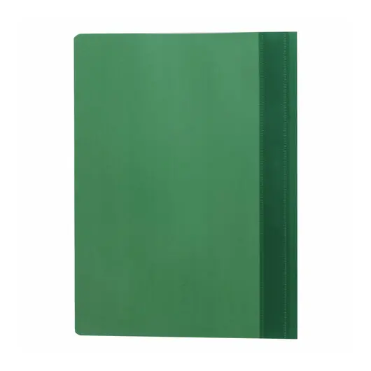 Скоросшиватель пластиковый STAFF, А4, 100/120 мкм, зеленый, 225728, фото 3