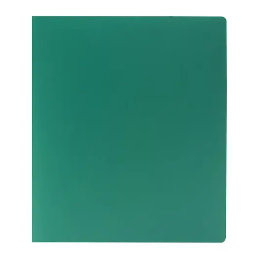 Папка на 2 кольцах STAFF, 40 мм, зеленая, до 300 листов, 0,5 мм, 225723, фото 2