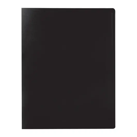 Папка 40 вкладышей STAFF, черная, 0,5 мм, 225701, фото 2