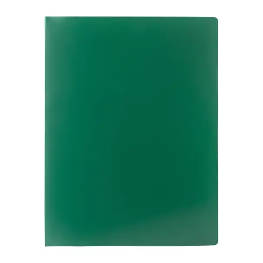 Папка на 2 кольцах STAFF, 21 мм, зеленая, до 170 листов, 0,5 мм, 225719, фото 2