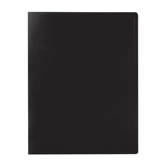 Папка 30 вкладышей STAFF, черная, 0,5 мм, 225697, фото 2