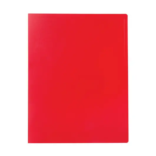 Папка 60 вкладышей STAFF, красная, 0,5 мм, 225706, фото 2