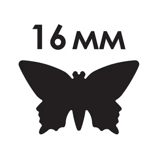 Дырокол фигурный &quot;Бабочка&quot;, диаметр вырезной фигуры 16 мм, ОСТРОВ СОКРОВИЩ, 227154, фото 7