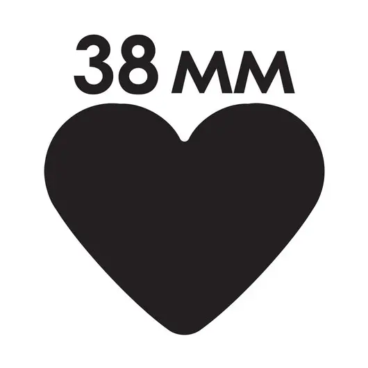 Дырокол фигурный &quot;Сердце&quot;, диаметр вырезной фигуры, 38 мм, ОСТРОВ СОКРОВИЩ, 227168, фото 7