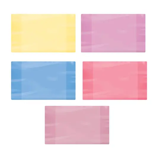 Обложка ПЭ для дневников и тетрадей ПИФАГОР, цветная, 60 мкм, 210х350 мм, 227422, фото 1