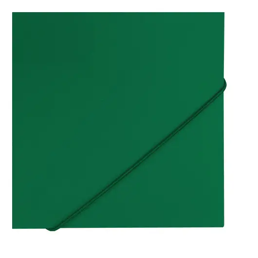 Папка на резинках BRAUBERG &quot;Office&quot;, зеленая, до 300 листов, 500 мкм, 227710, фото 6