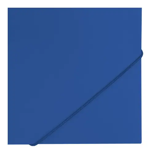 Папка на резинках BRAUBERG &quot;Office&quot;, синяя, до 300 листов, 500 мкм, 227712, фото 5