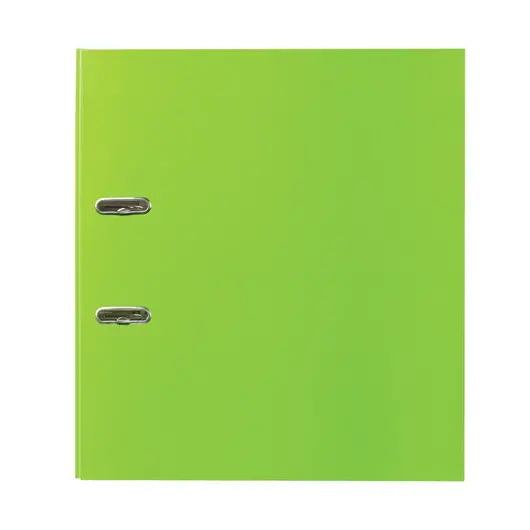 Папка–регистратор ERICH KRAUSE &quot;Neon&quot;, ламинированная, 70 мм, зеленая, 45397, фото 4