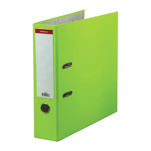 Папка–регистратор ERICH KRAUSE &quot;Neon&quot;, ламинированная, 70 мм, зеленая, 45397, фото 1