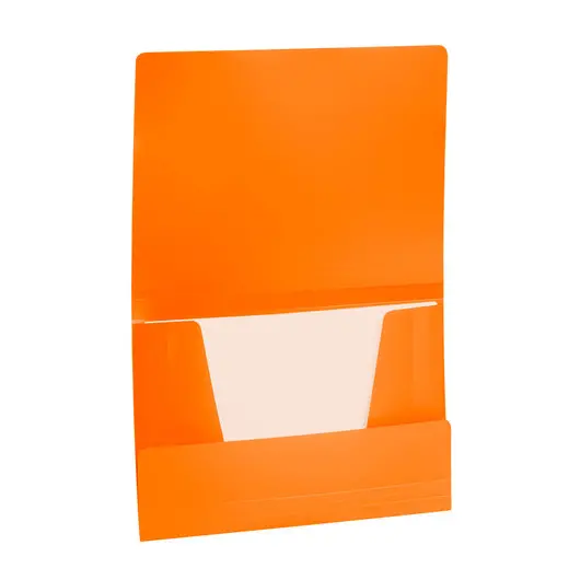 Папка на резинках BRAUBERG &quot;Office&quot;, оранжевая, до 300 листов, 500 мкм, 228084, фото 4