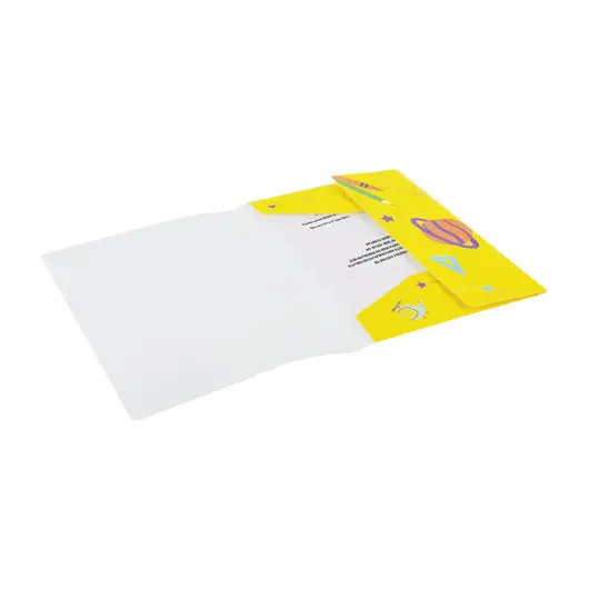 Папка на резинках ЮНЛАНДИЯ, А4, цветная печать, до 300 листов, 500 мкм, 228046, фото 5