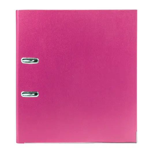 Папка-регистратор LEITZ &quot;WOW&quot;, механизм 180°, ламинированная, 80 мм, розовая, 10050023, фото 2