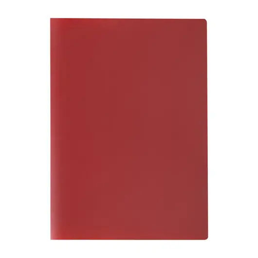 Папка с пластиковым скоросшивателем STAFF, красная, до 100 листов, 0,5 мм, 229229, фото 2