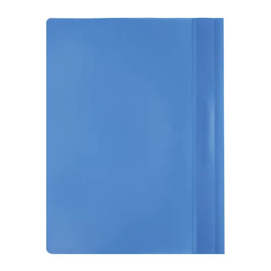 Скоросшиватель пластиковый STAFF, А4, 100/120 мкм, голубой, 229236, фото 3