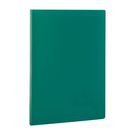 Папка с пластиковым скоросшивателем STAFF, зеленая, до 100 листов, 0,5 мм, 229228, фото 1