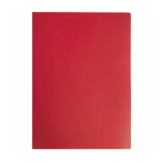 Папка на 4 кольцах STAFF, 30 мм, красная, до 250 листов, 0,5 мм, 229246, фото 2